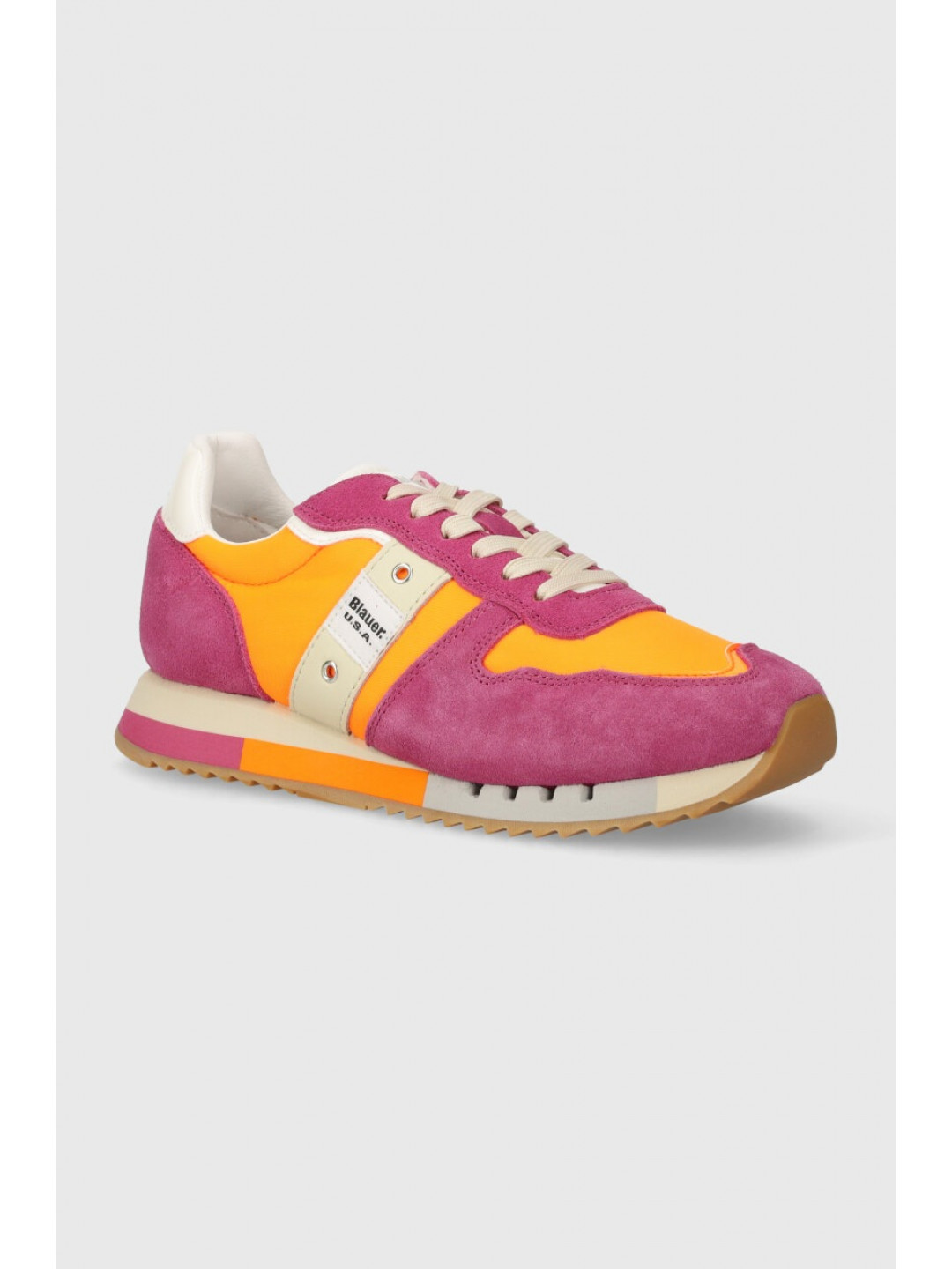 Tenisky Blauer MELROSE růžová barva S4MELROSE02 NYS